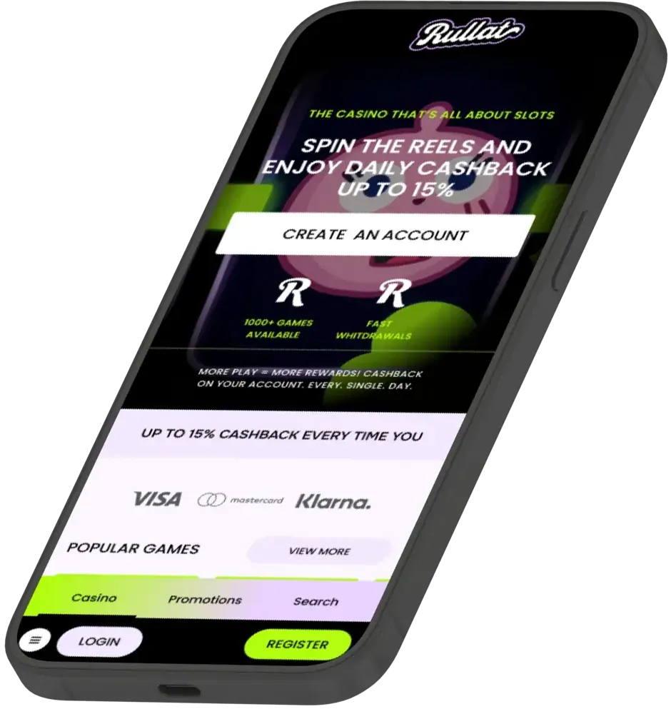 Rullat kasino mobiilissa